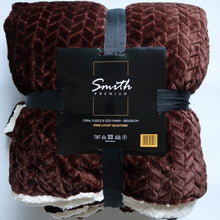 Afbeelding in Gallery-weergave laden, Fleece Deken Coral Fleece & Cozy Finish XL Bruin