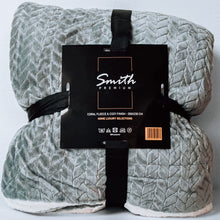 Afbeelding in Gallery-weergave laden, Fleece Deken Coral Fleece & Cozy Finish XL Grijs